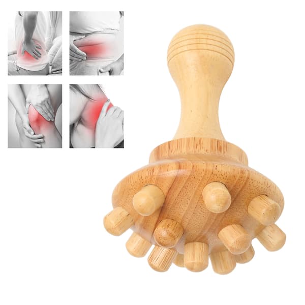 Blæksprutte Træmassager Reducer Stressniveau Træterapi Massager til Eliminering af Cellulite