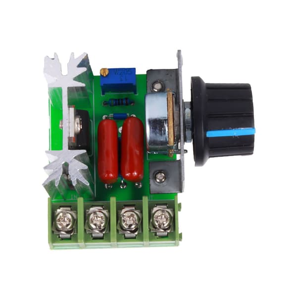 2000W AC Motor Hastighedsregulator 50-220V 25A Variabel Rotationskontrol til Elektrisk Ventilator