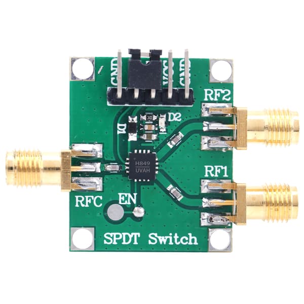RF-switch SPDT-kort 3-5V 50Ohm SMA-interface HMC849-modul
