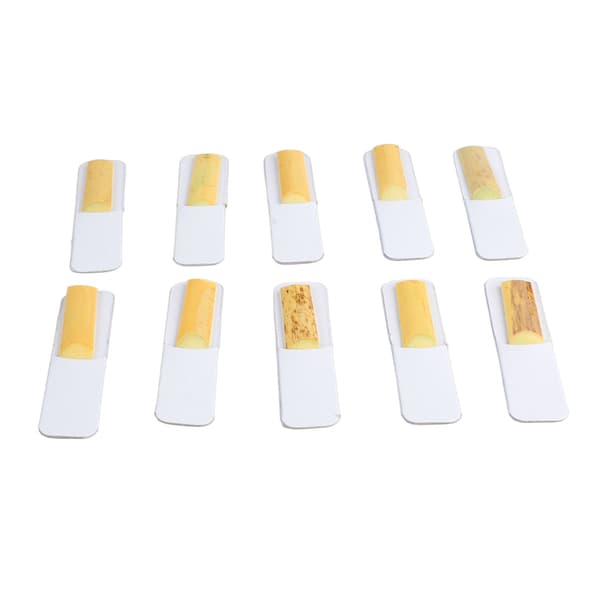 10 st Eb Saxofon Klarinett Rörblad Styrka 2 Robust Pro Saxofon Rörblad Set Träton Nr.2