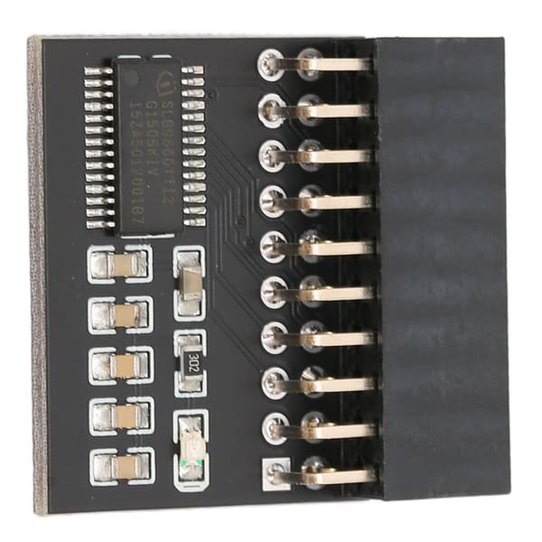 TPM 1.2 Krypteringskrypto-chipmodul til B550 Intel B450 B460 PC-hovedkort Win 7 8.1 10 Datasikkerhed