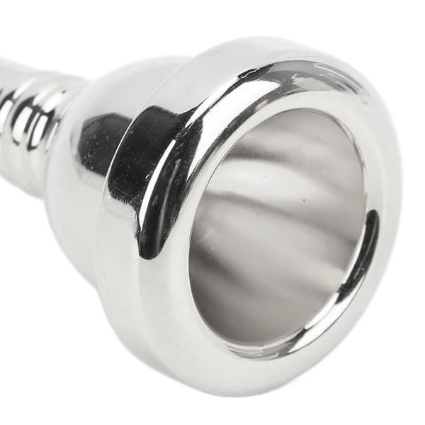 Alttrombonmunstycke Kopparinstrumenttillbehör Ersättningsdel Silver 1 st