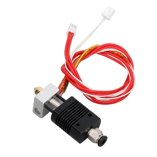 3D Printer Direkte Drev Hotend Ekstruder Kit, 24V 30W Varmeblok med 100K Termistor Sensor