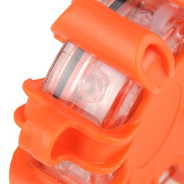 8LED Multifunktionel Nødadvarselslampe til Bil Båd, Vejkant Hazard Blinker, Orange