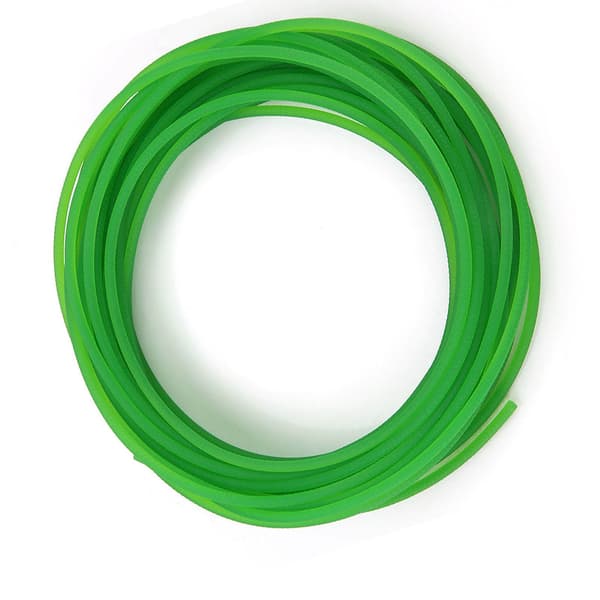 Grøn Tekstureret PU Rund Drivrem 4mm x 10m til Transmissionssystemer