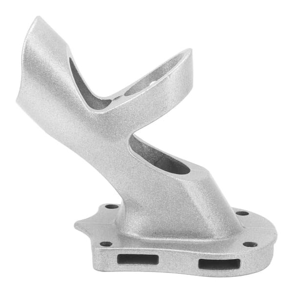 Justerbar 45° Flaggstångshållare i Aluminiumlegering Silver