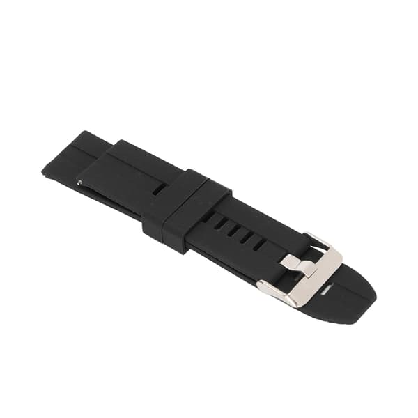 Universal 22 mm silikone quick-release urrem til Realme Watch 2, sort