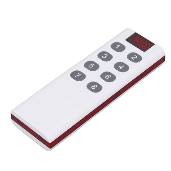433MHz Universal Trådløs Lærekode Digital Fjernsender Høj Effekt 1000m 8-Knaps Controller