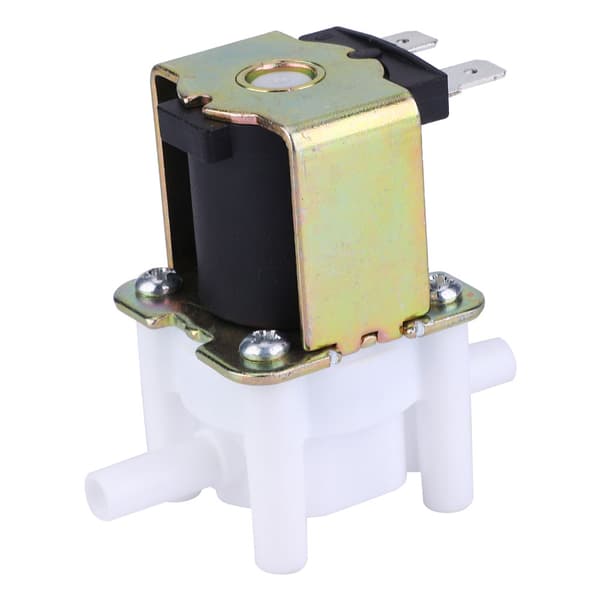 24V DC 1/4\" Snabbkopplingsmagnetventil för inlopp till rentvattensystem, 2-pack