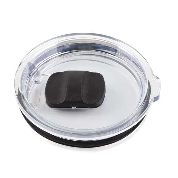 Spildsikkert sort magnetisk låg til 30 oz krus - 93 mm indvendig, 100 mm udvendig diameter