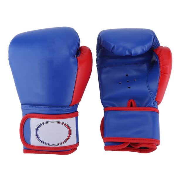 Junior Boxhandskar 1 par, Boxningssäck & Träningshandskar för Pojkar Flickor, Blå