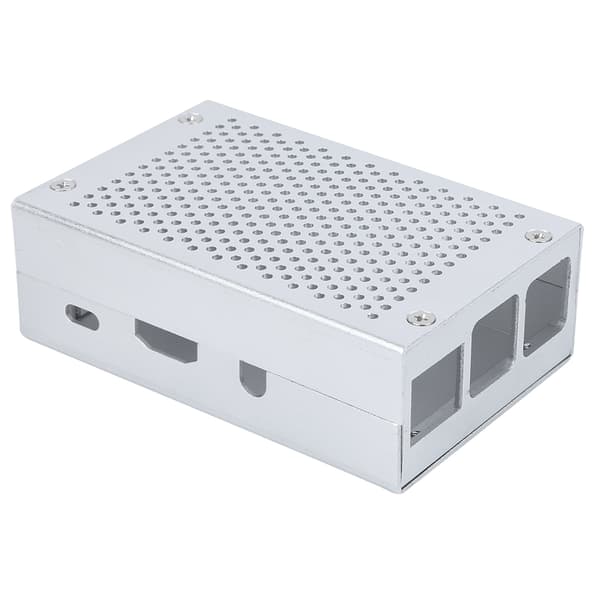 Kølepladekabinet i aluminiumslegering med støvtæt dæksel til Raspberry Pi 3 B+