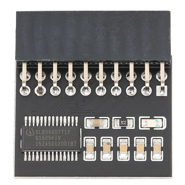 TPM 1.2 Krypteringskrypto-chipmodul til B550 Intel B450 B460 PC-hovedkort Win 7 8.1 10 Datasikkerhed