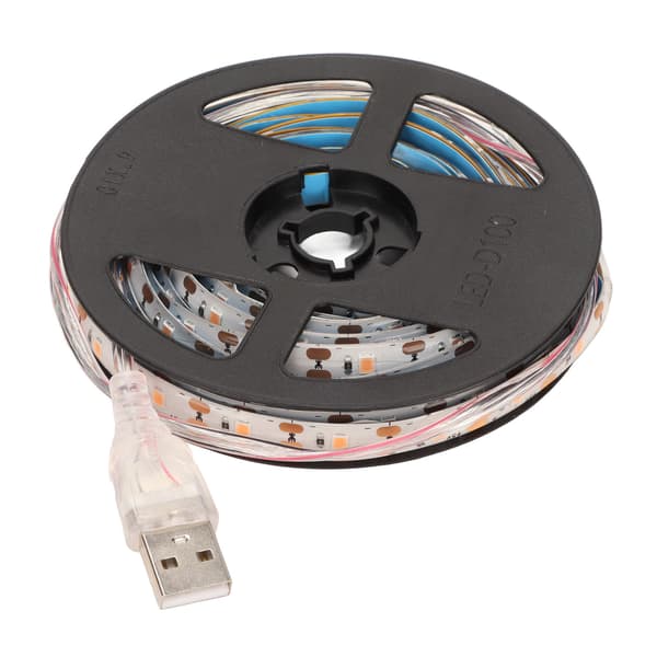 Vattentät LED-växtbelysningslist med fullt spektrum, USB-driven 5V 3M