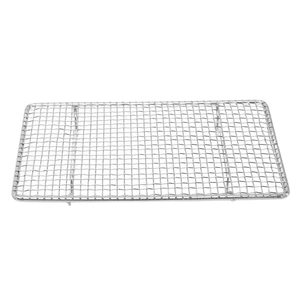 Rektangulär bakgaller i rostfritt stål, ugnssäker, högtemperaturmatlagning, rostning, grillning 19,2 cm