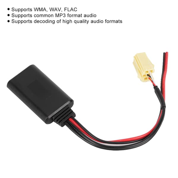 Aux Bluetooth ljudkabel trådadapter passar för Alfa Romeo 159 2007-