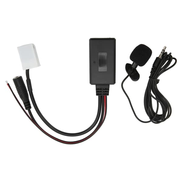 12Pin RD4 Bilstereo Bluetooth AUX-adapter med mikrofon för Citroen C2 C3 C4 C5 C6 C8 Radio Kabelhärva