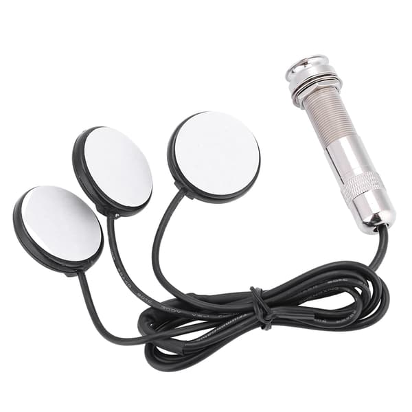 6,35 mm Piezo Pickup-givare för akustisk gitarr, ukulele, mandolininstrument