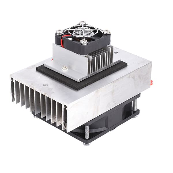 1 set DC12V termoelektrisk kylare kylsystem DIY-kit mini luftkonditionering