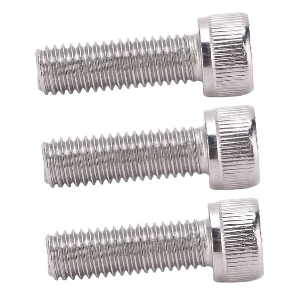 M8x25mm 304 rustfrit stål unbrakonbolte, 50-delt befæstelsessæt