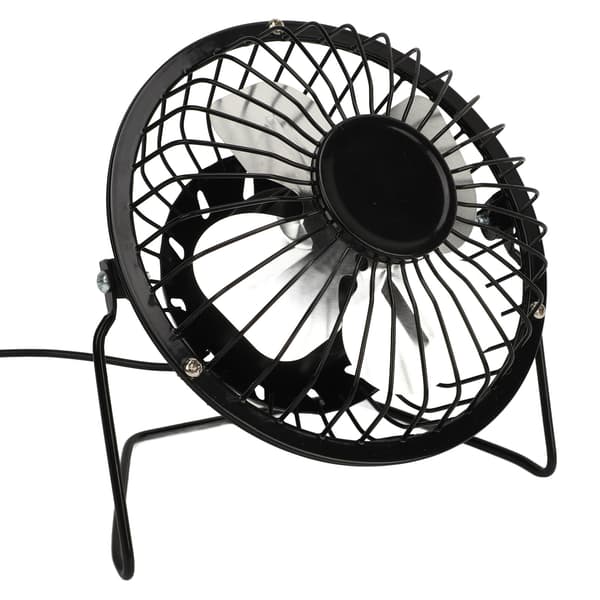 5W USB Solarpanelfan, 360° justerbar udendørs hønsehuseventilation til drivhus hundehus