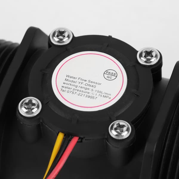 DN40 1,5\" turbinestrømmåler Hall-effektsensor til vandvarmerens flowkontrol