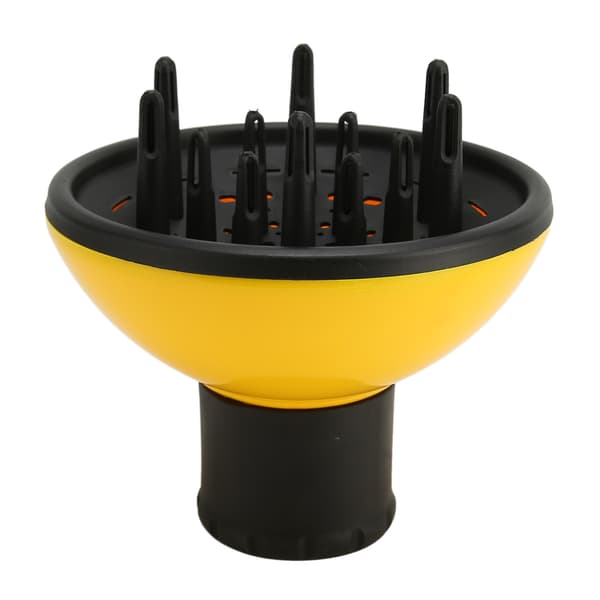 Hårtork Diffuser ABS Jämn Fördelning Tidsbesparande Enkel att Installera Universal Hårdiffuser för 2,17 tums Munstycksdiameter