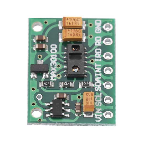 MAX30100 pulssioksimetri- ja sykesensorimoduulin kehityskortti Arduinolle