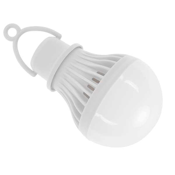 5V USB Lågspännings LED Nödljus för Utomhuscamping Vit Belysning