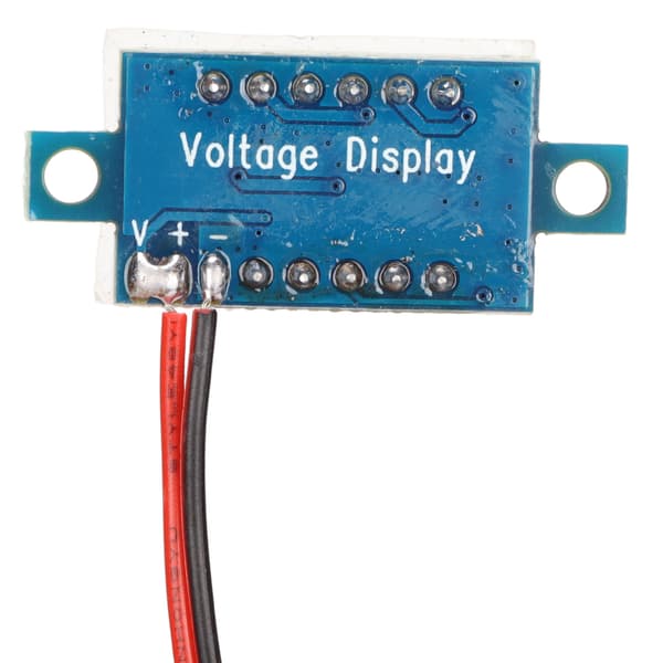 DC 4-40V Grön LED-display Digital Voltmeter Hög Noggrannhet Spänningstestare Infälld Montering DIY