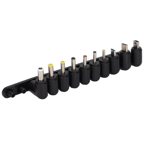10-i-1 Retvinklet USB til DC Multi Opladerkabel til Smartphone Tablet, Strømadapterkabel
