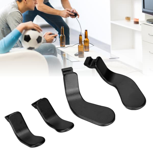 4 stk. stål bagpaddlesæt til Xbox One Elite trådløs controller serie 2 model 1797 - sort