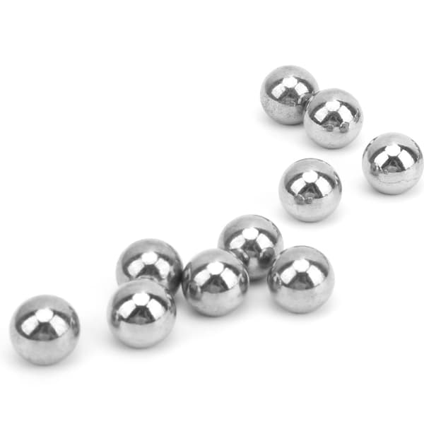 20 STK M4 Kugleled i rustfrit stål til boring og trimning af perler til 3D-printer magnetiske monteringer