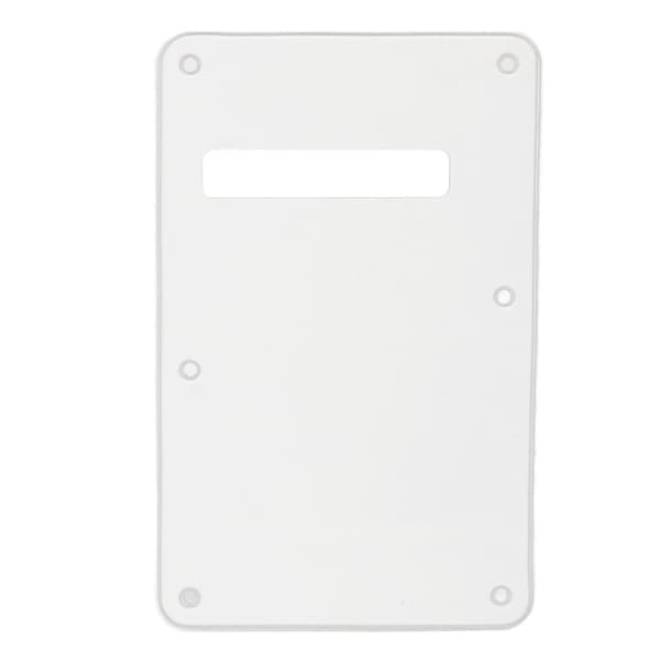 2 st PVC elgitarr bakplatta repskydd 146x93mm musikutrustning ersättning vit