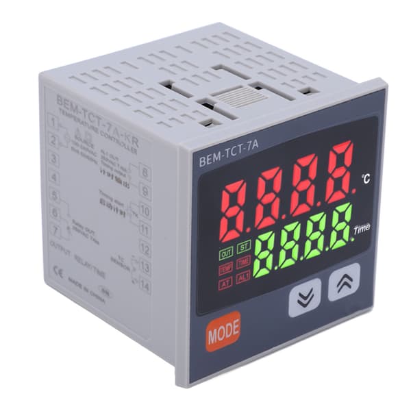 Varmepresse Termostat Digital Temperaturregulator 100-240V Relæudgang