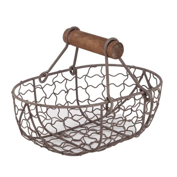 2-pack metalliska blomsterflickkorgar för bröllopsceremoni, festdekoration och heminredning