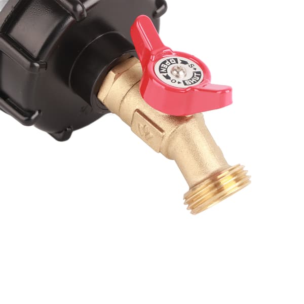 IBC Tote Adapter Tank Fitting Ventilforbindelse Dyse Tud Lille Dispenser Kit