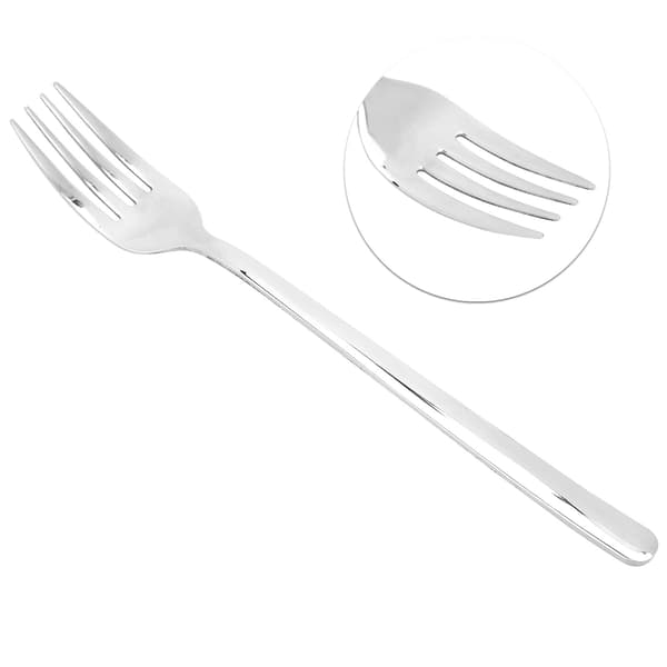 Middaggafler i rustfrit stål Salatgaffel Bestiksæt til hjemmerestauranttilbehør
