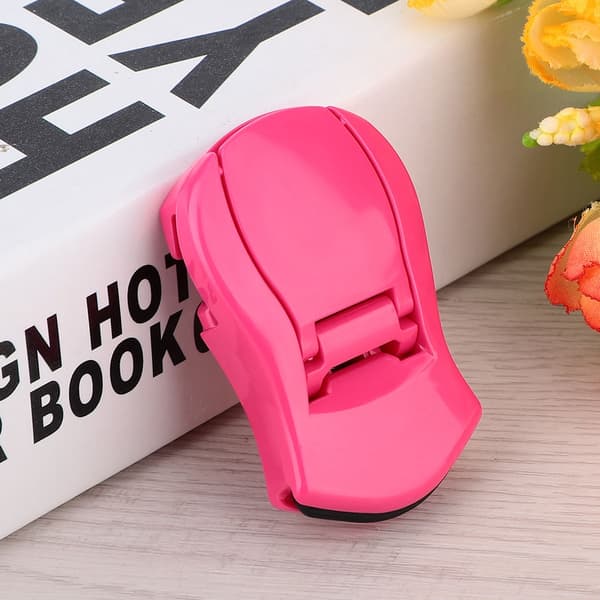 Mini øjenvippebukker øjenvippebukker vipper krølle makeup øjenvipper værktøjer (rosarød)