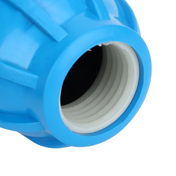 4 st PE-plast 25 mm rak vattenrörskoppling