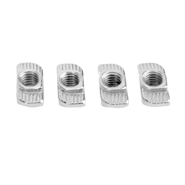 Europeisk Standard T-mutter - M6 Gänga - 30T Glidmutter - 100 Stycken