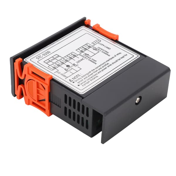 Kølerumstermostat Digital Dobbelt Probe LED Display Fryser Controller 220VAC
