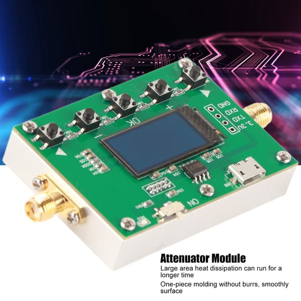 RF Programmerbar Dæmpermodul 6GHz Højpræcision PCB Elektronisk Komponent