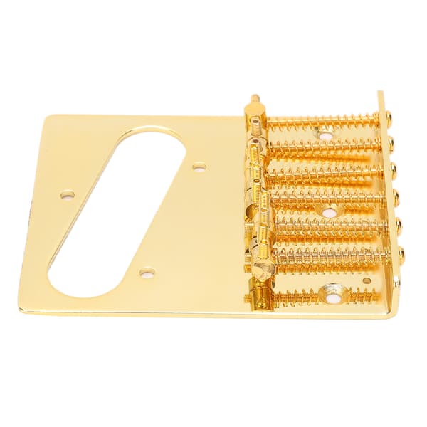6 guldsadel Telecaster broplade, single coil pickup montering til TL elguitar