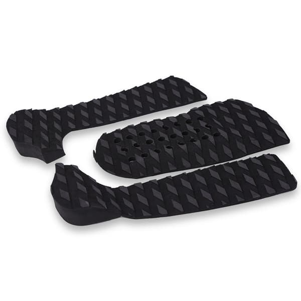 3 st Surf Halkfri Surfbräda Traction Mat Tailpad Däck Traction Svart