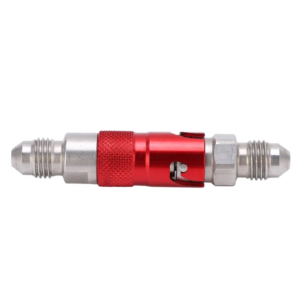 Motorcykel Bremseslange Væske Quick Release Fitting Adapter Rustfrit Stål Universal Rød