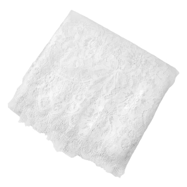 Elegant fransk bröllopsspetsbordslöpare, 36x300cm