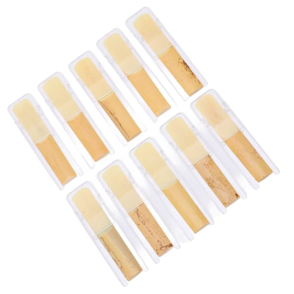 10-pack 2,5 styrka B-klarinettrör vibrerande rörbladstillbehör
