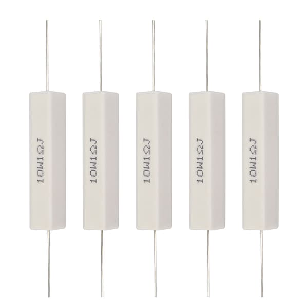 10W 1 Ohm Keramiske Cementmodstande 10 Stk. Højttaler Crossover Kit, Lyddeler Dele