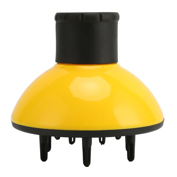 Hårtørrer diffuser ABS jævn fordeling tidsbesparende nem at installere universal hårdiffuser til 2,17 tommer dysediameter
